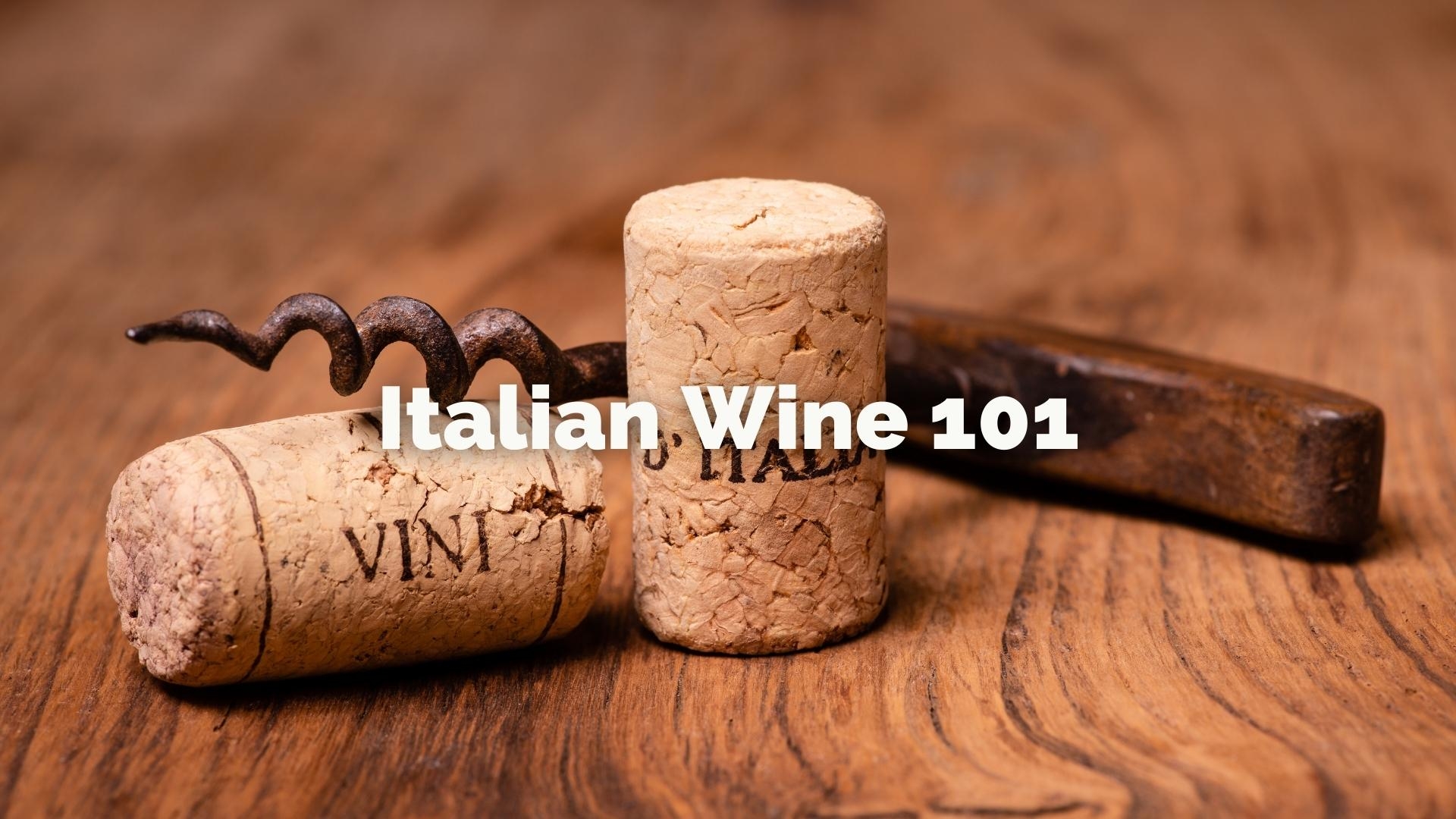 Italian Wine – Uno Zero Uno (101) with Alfonso Cevola