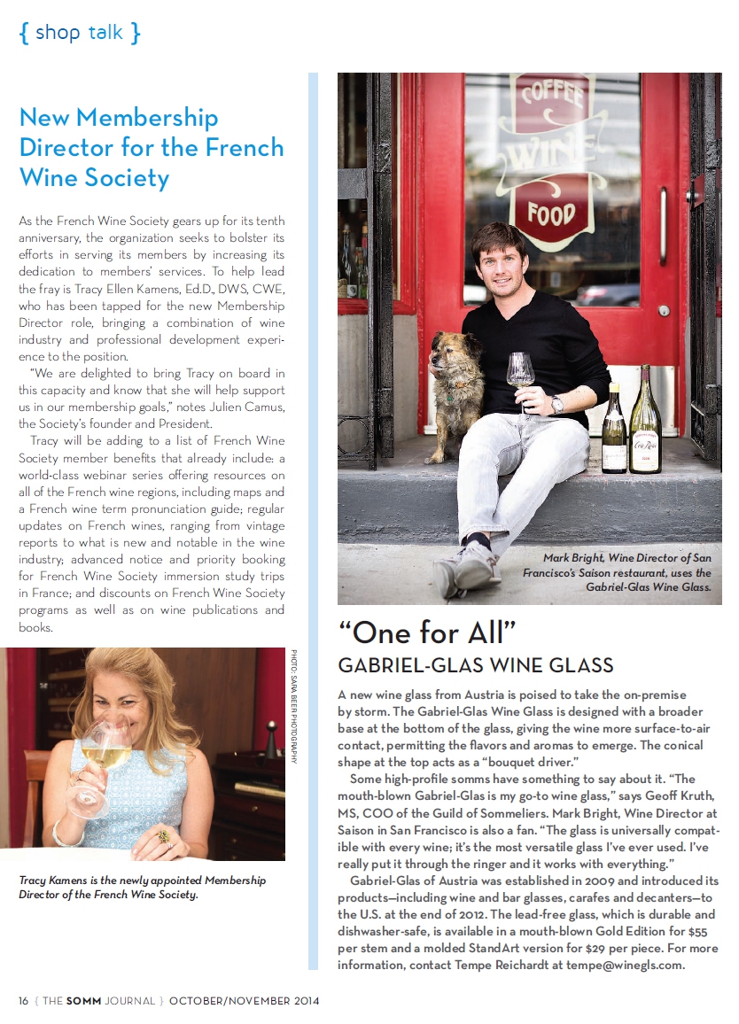 FWS in the Somm Journal