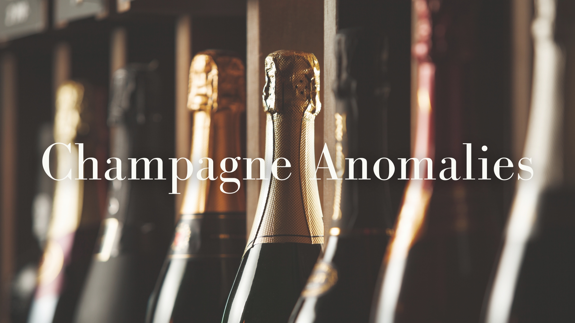 Champagne Anomalies with Alan Tardi