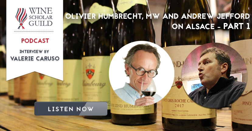 PODCAST: Olivier Humbrecht, MW and Andrew Jefford on Alsace - Part 1